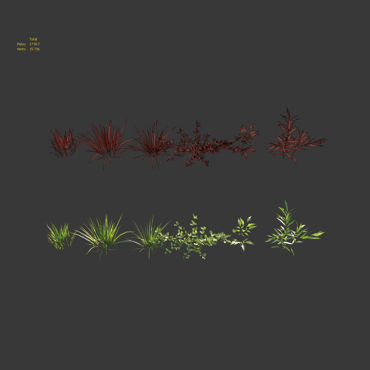 Grass 3D model_5
