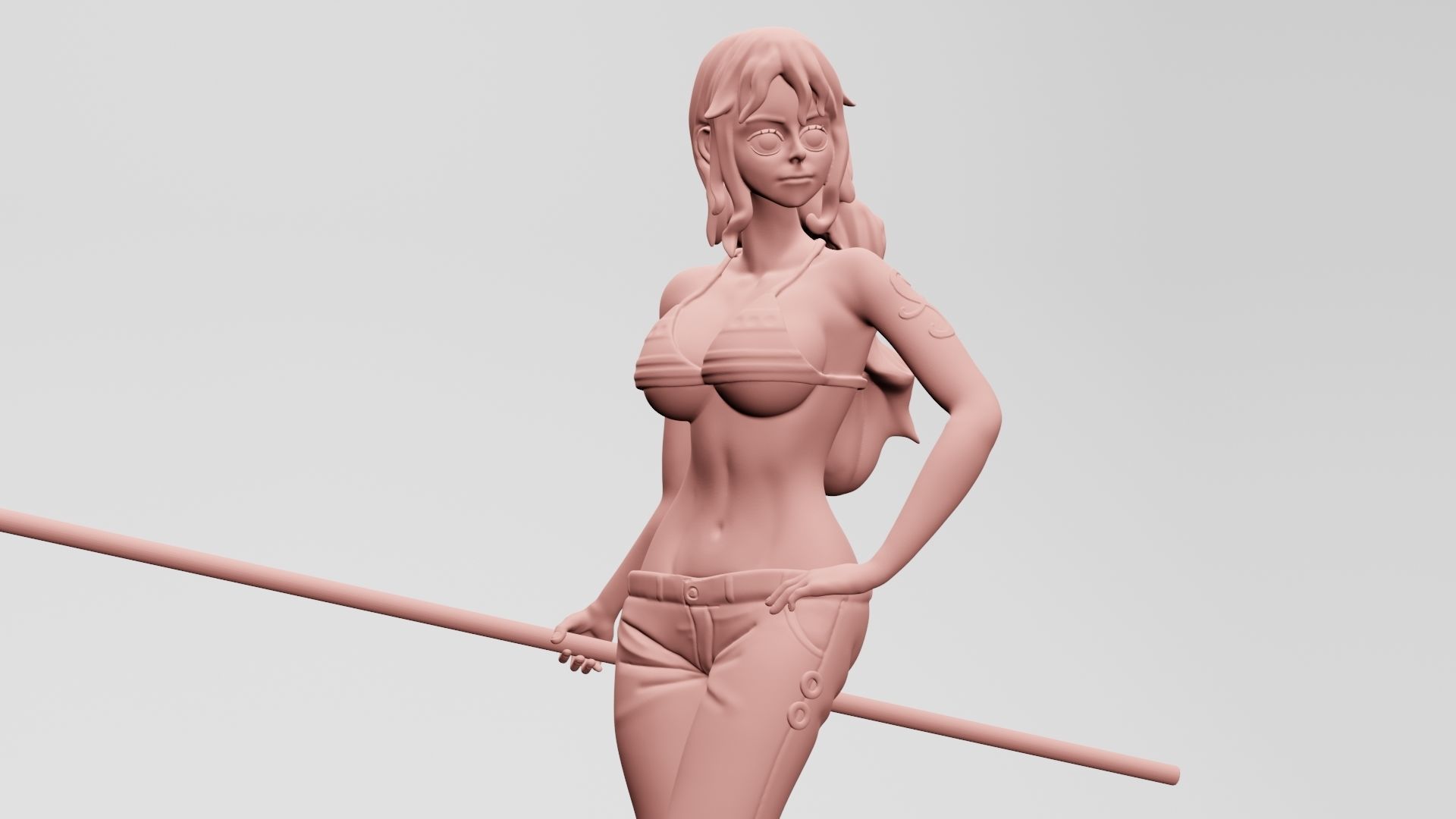  NAMI ONE PIACE - 3D PRINTABLE 3D print model_5