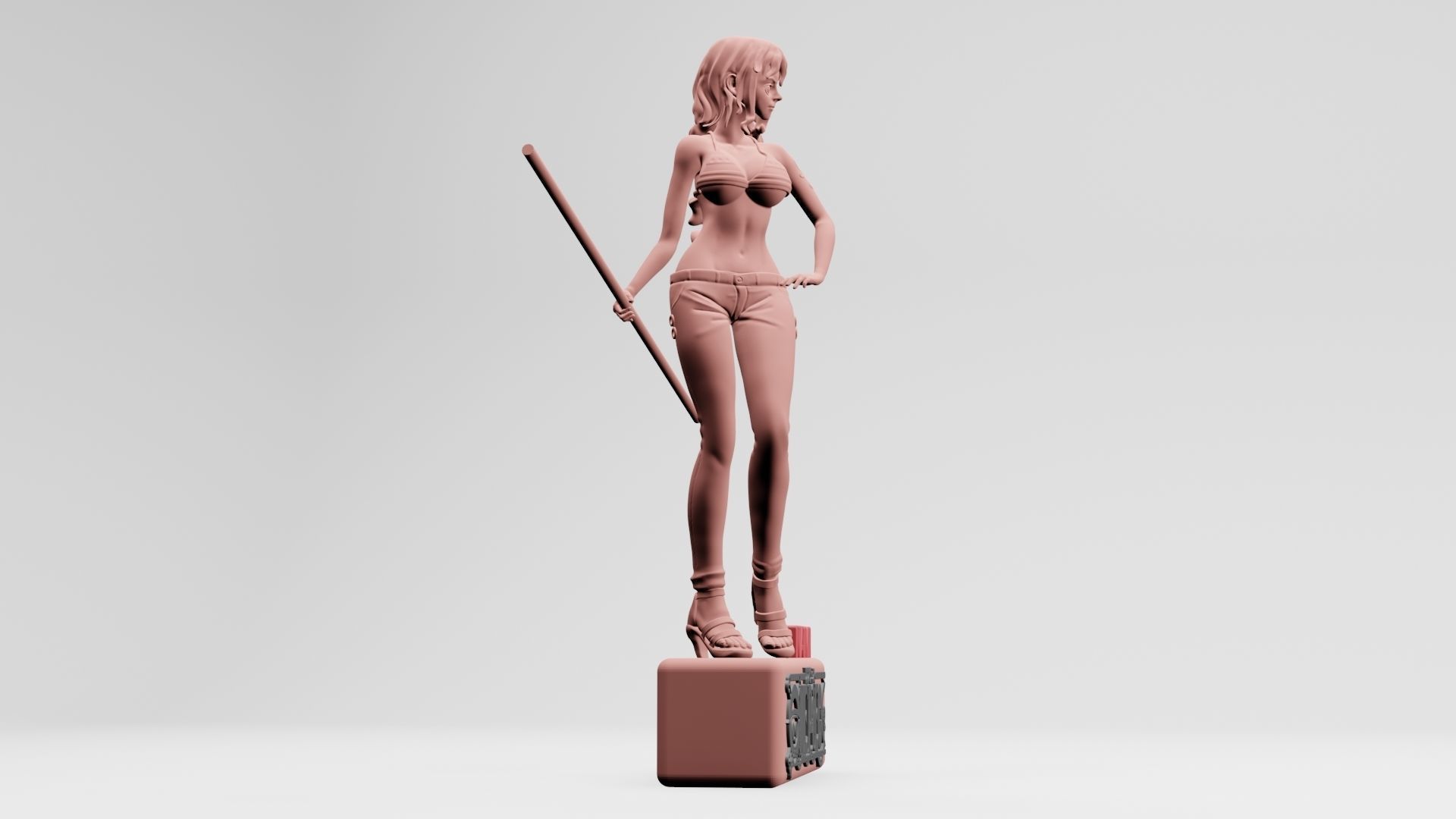  NAMI ONE PIACE - 3D PRINTABLE 3D print model_2