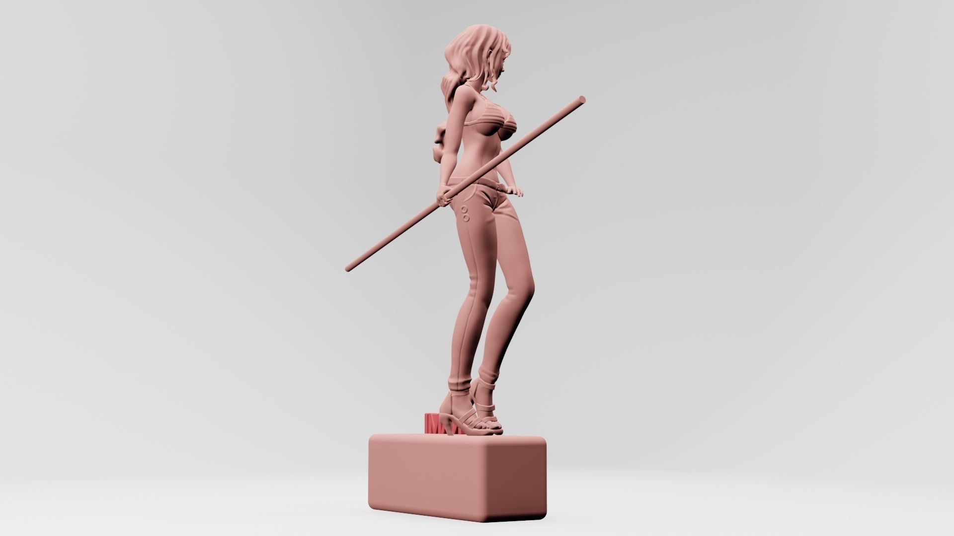  NAMI ONE PIACE - 3D PRINTABLE 3D print model_8