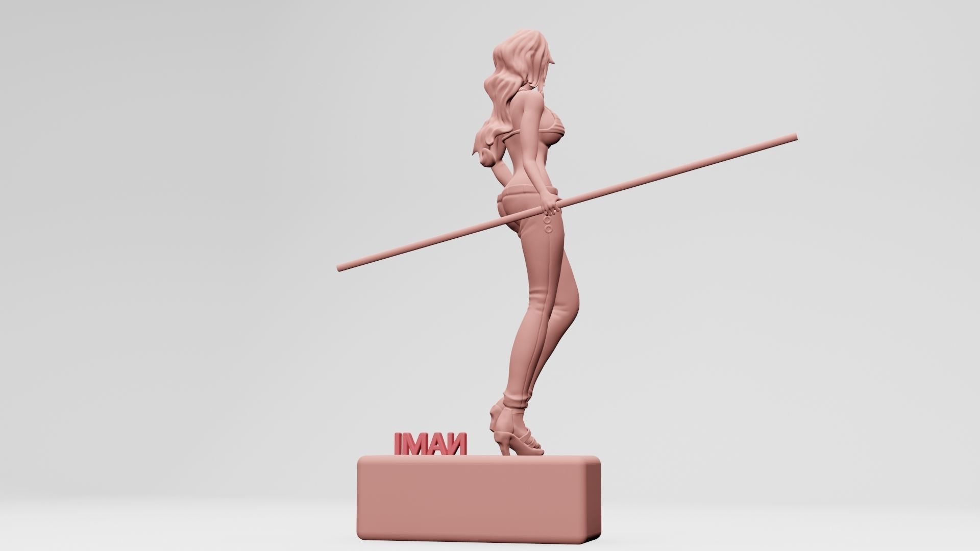  NAMI ONE PIACE - 3D PRINTABLE 3D print model_7