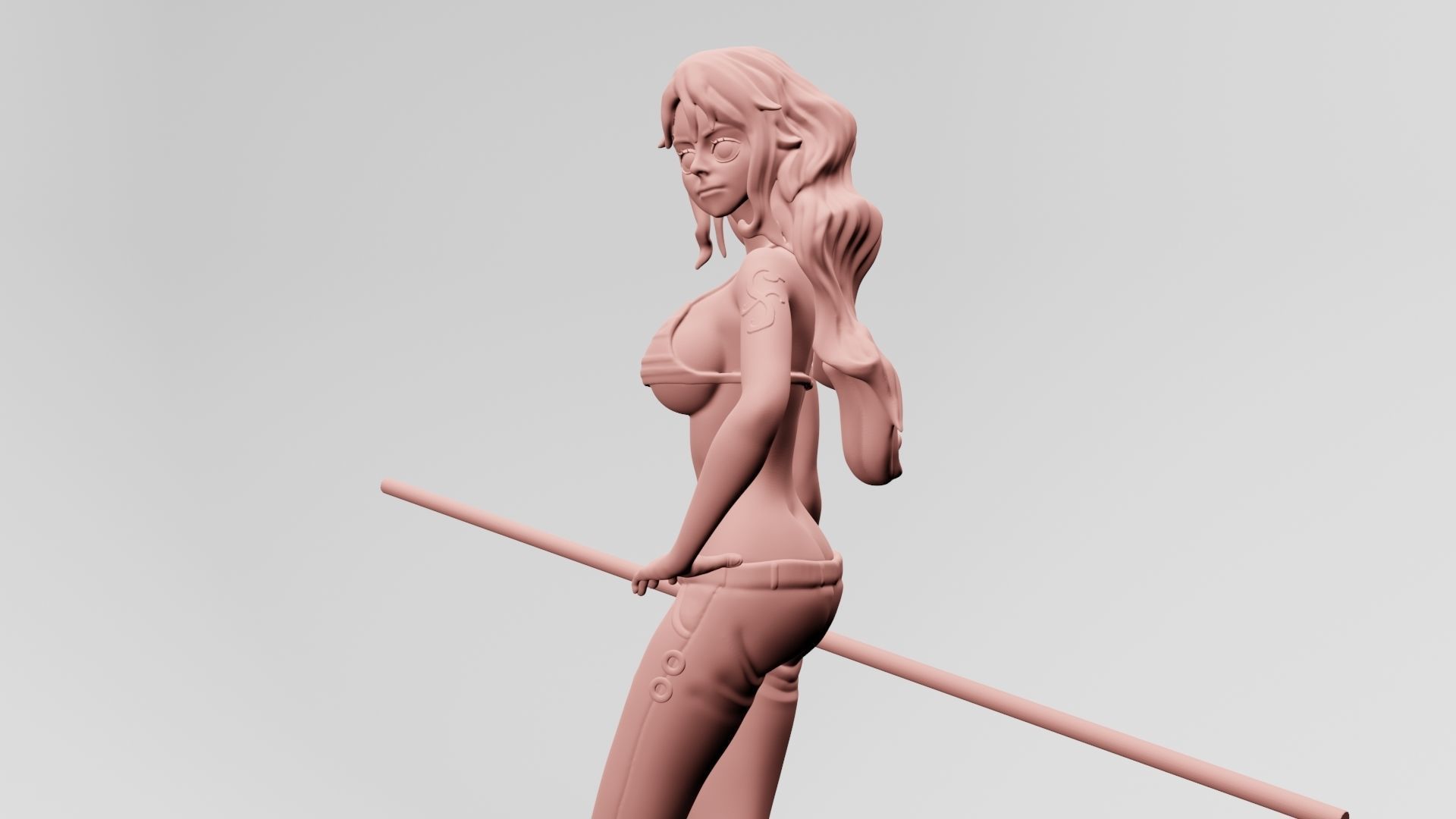  NAMI ONE PIACE - 3D PRINTABLE 3D print model_4