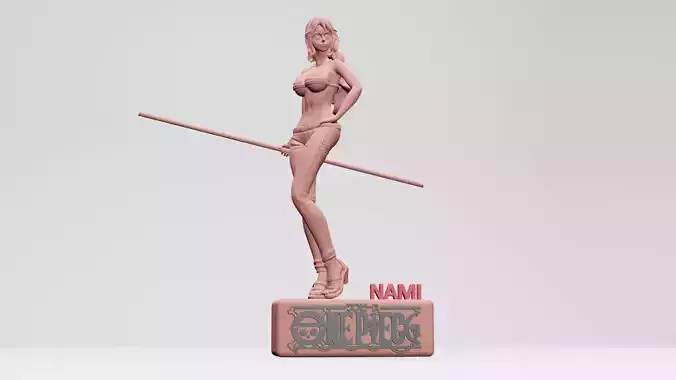  NAMI ONE PIACE - 3D PRINTABLE 3D print model