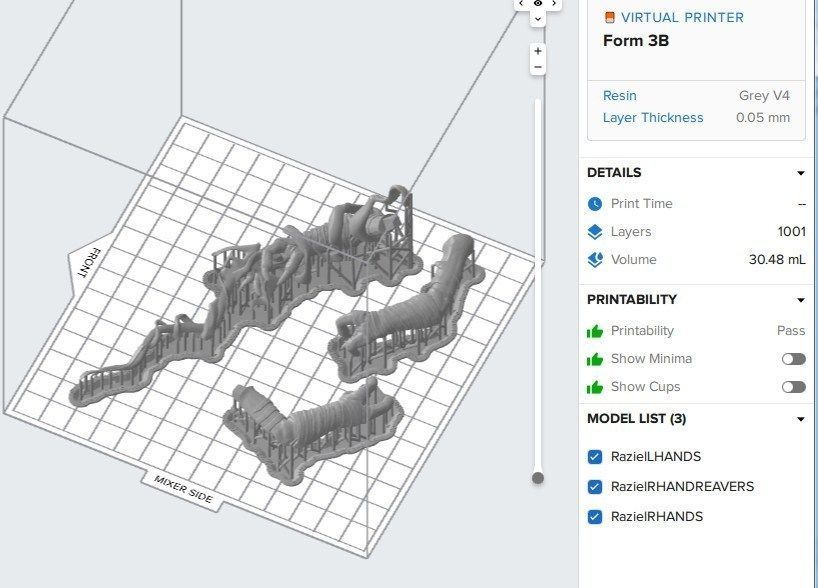 Raziel 3D print model statue of demon holding sword Free 3D print model_17