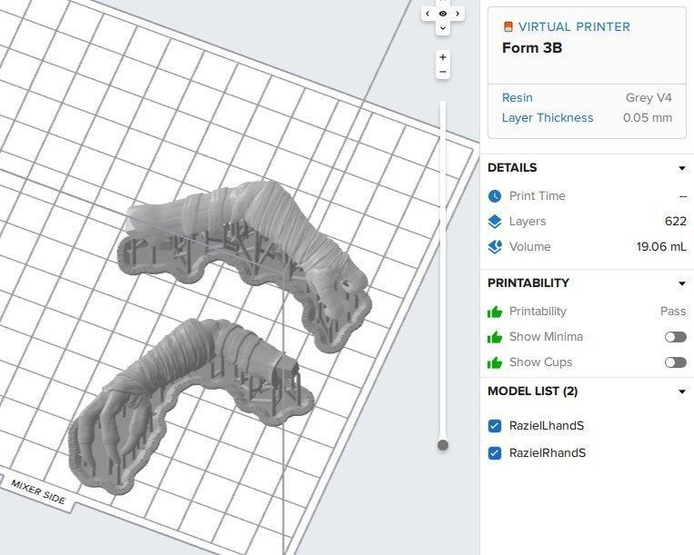 Raziel 3D print model statue of demon holding sword Free 3D print model_15