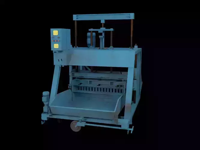 CONCRETE BRICK MAKING MACHINE 