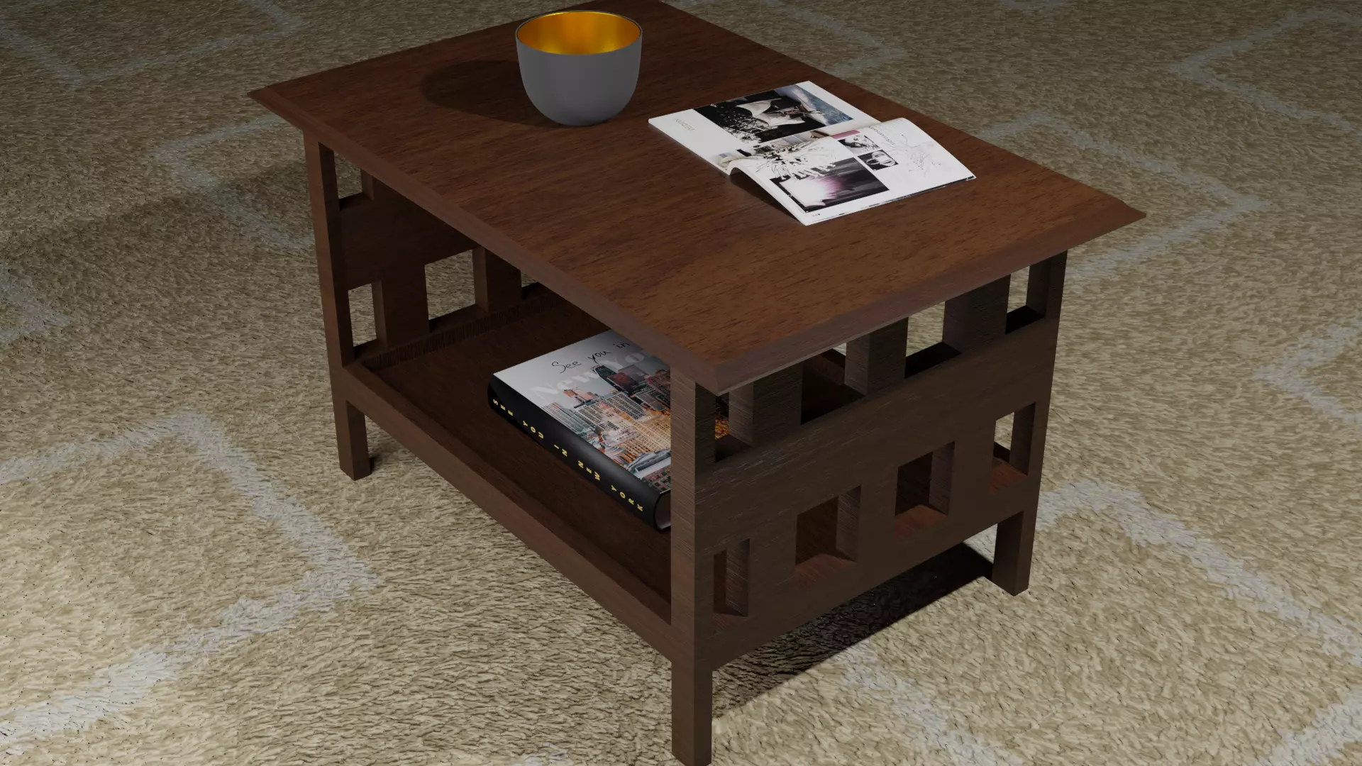 Coffee table Free 3D model