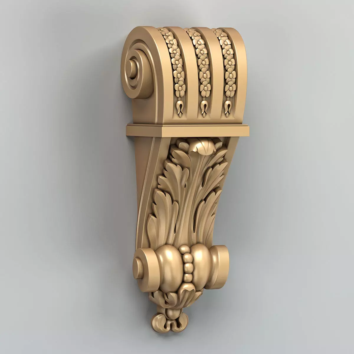 Corbel 013 3D model_0