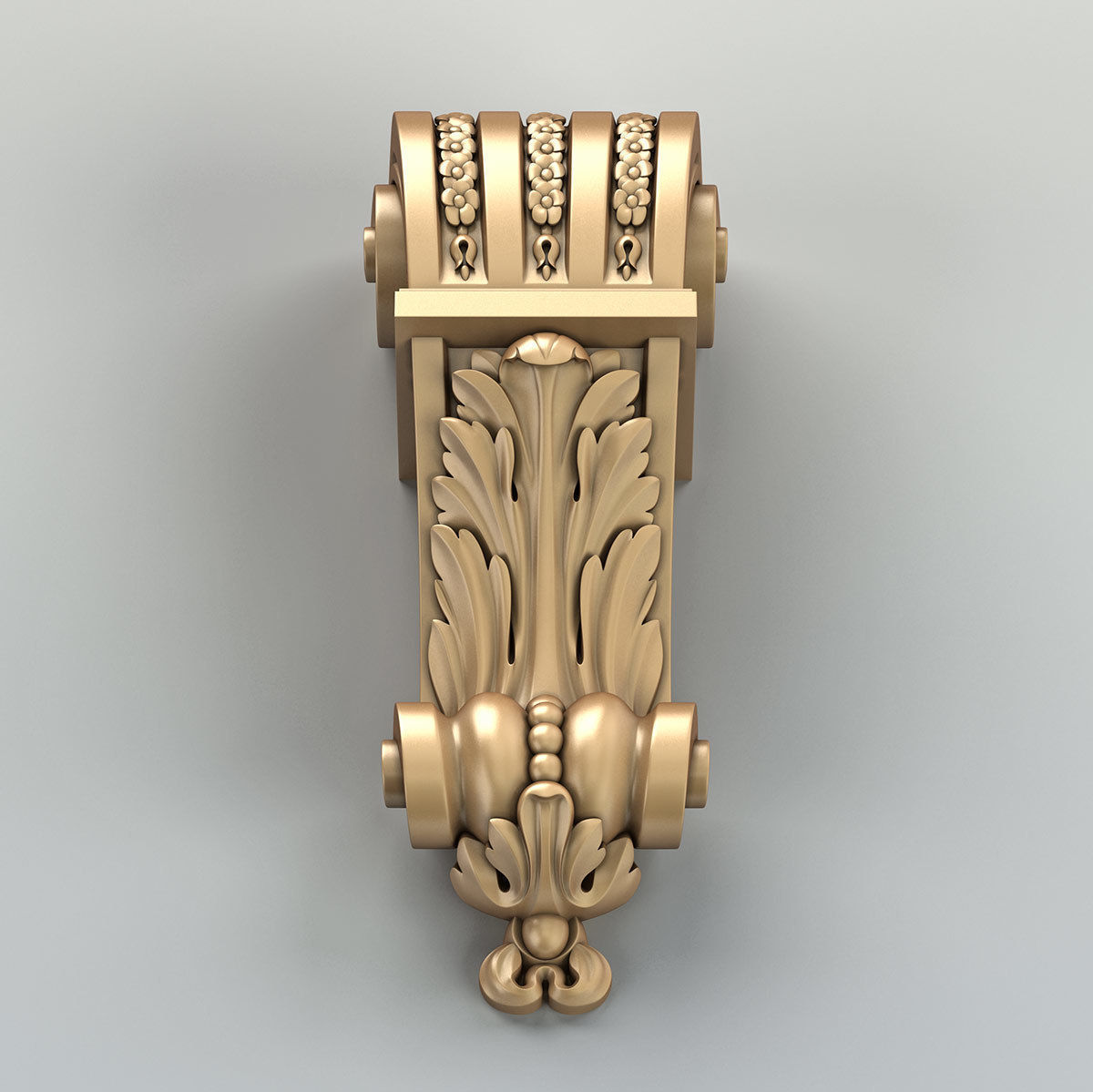Corbel 013 3D model_3