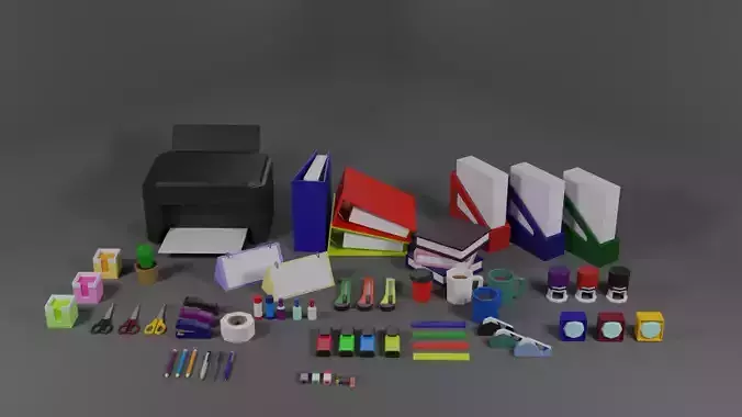 Stationery office set