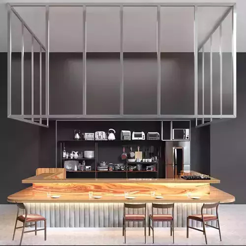 Restaurant modern bar design