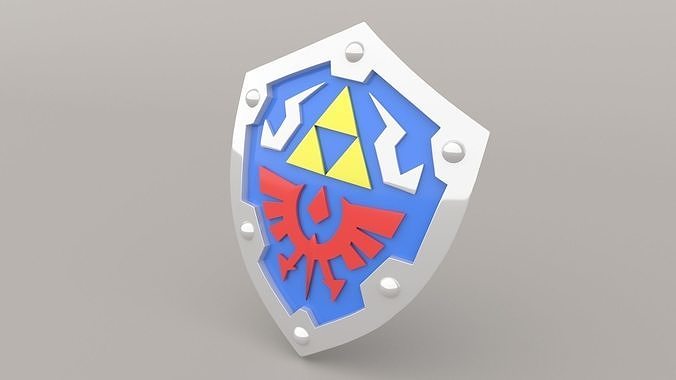 Hylian Shield - Legend of Zelda 3D Print Model 3D print model