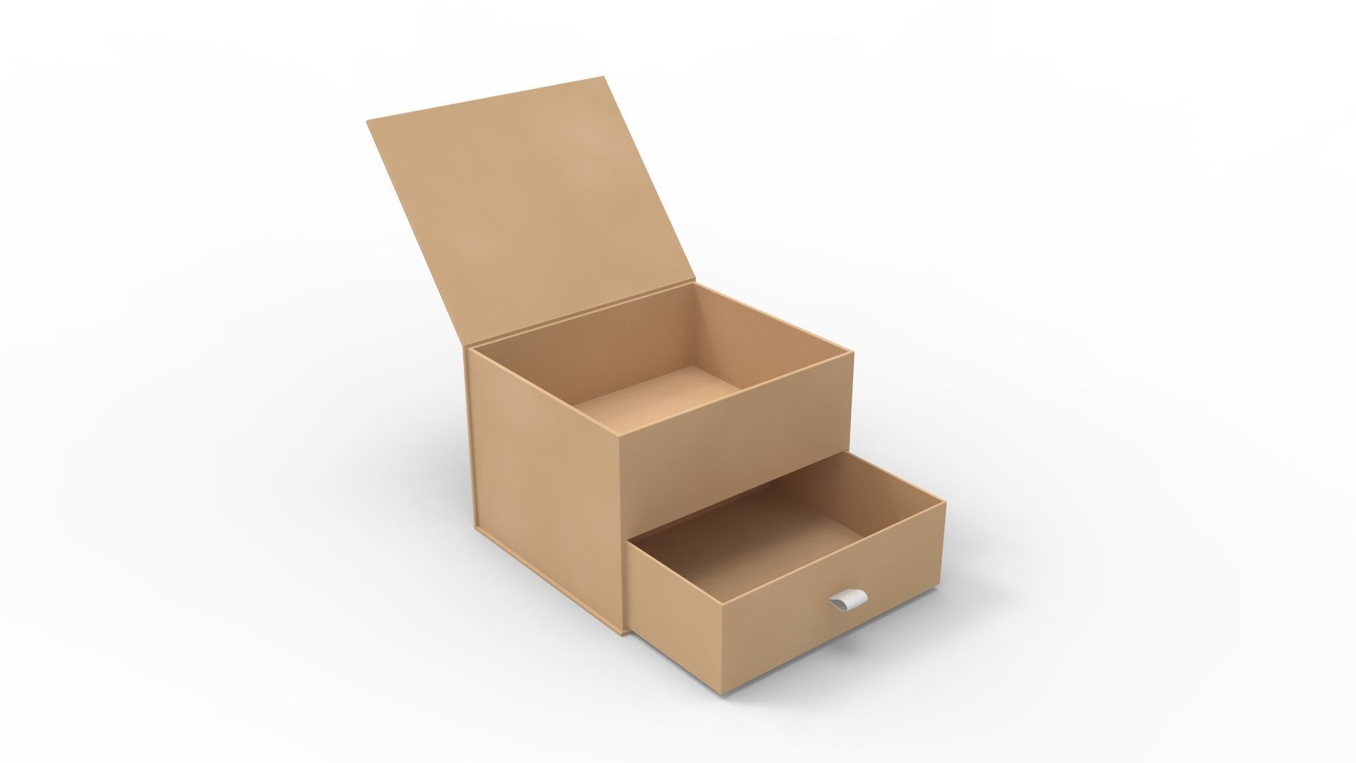 Drawer Gift Box 3D model_11