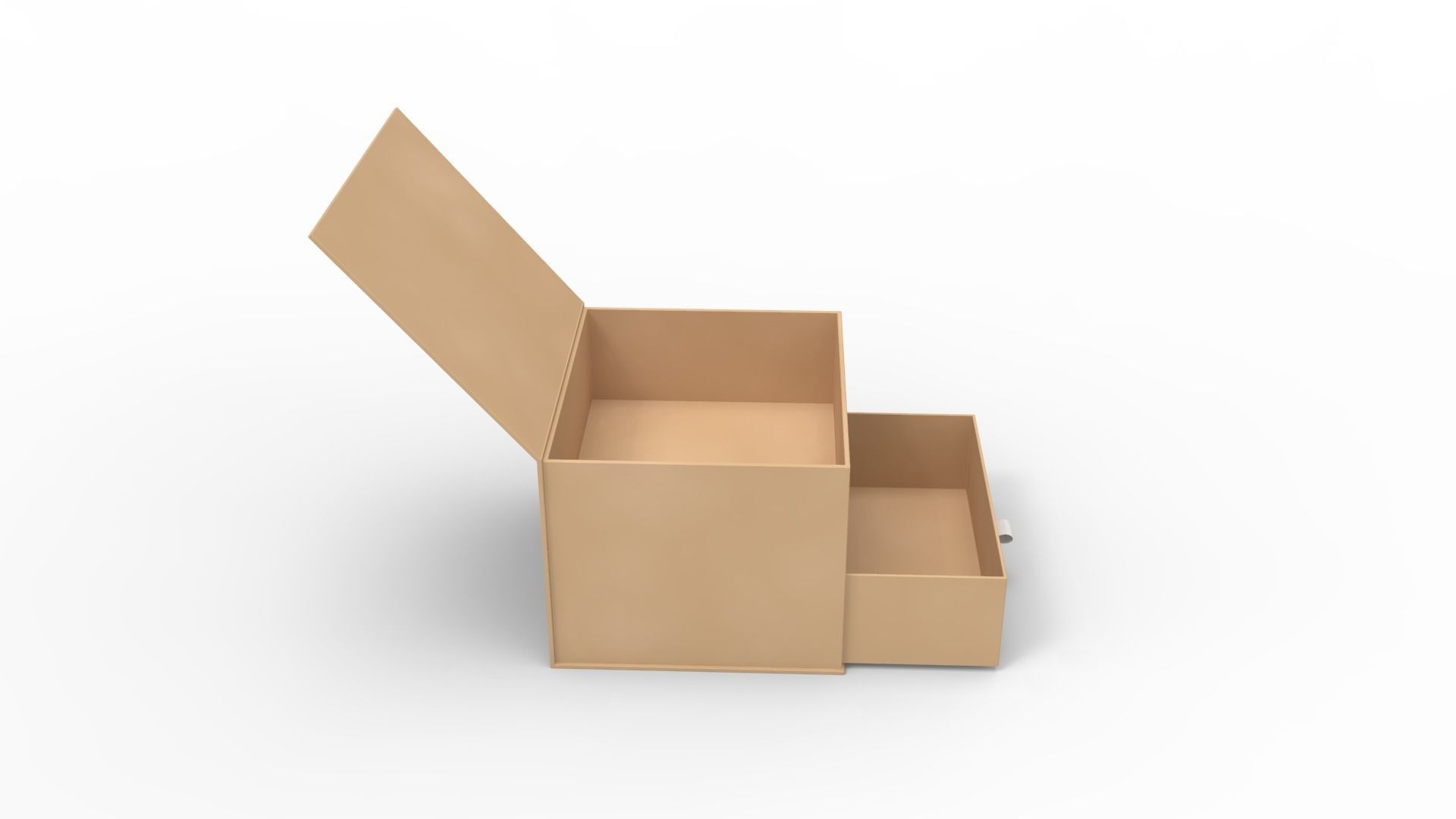 Drawer Gift Box 3D model_20