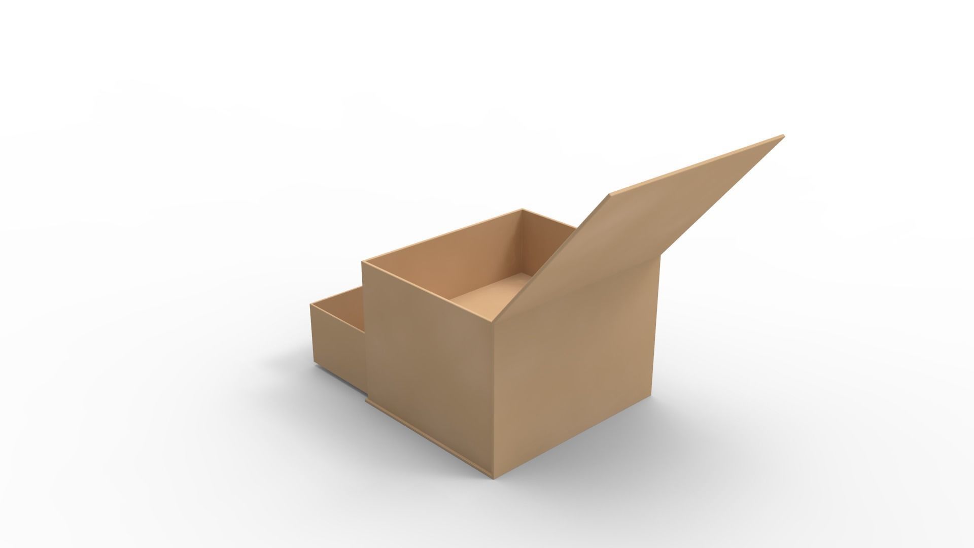 Drawer Gift Box 3D model_18