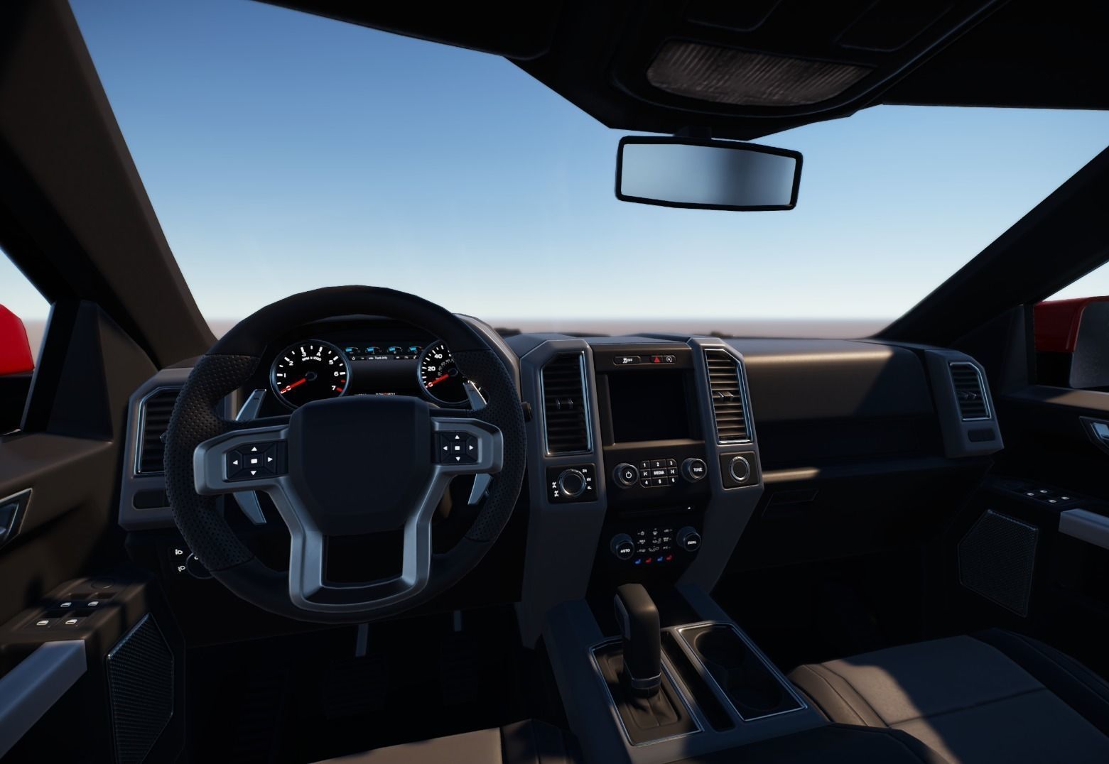 Realistic Car HD 04 Low-poly 3D model_19