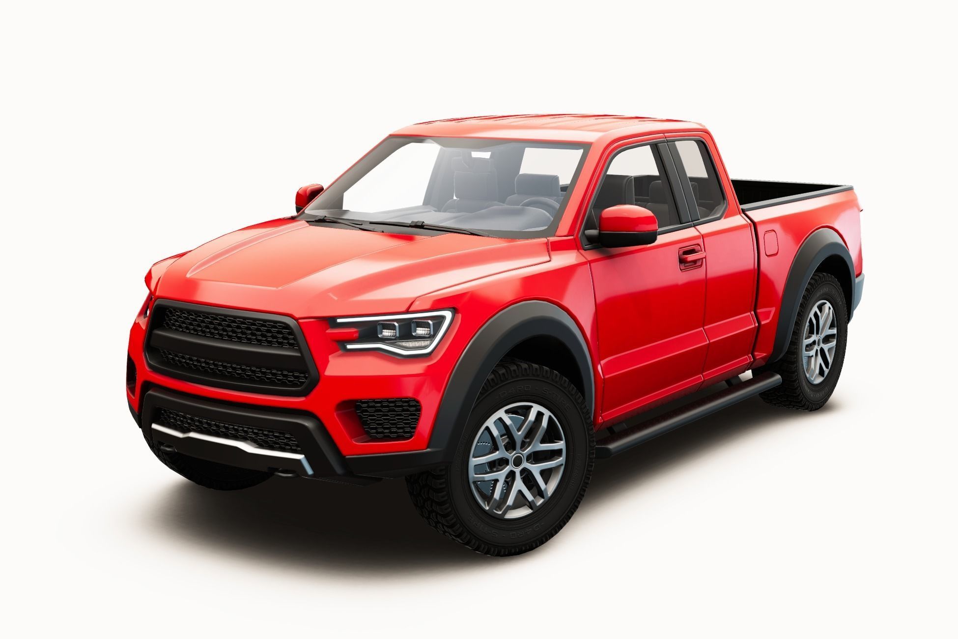 Realistic Car HD 04 Low-poly 3D model_5