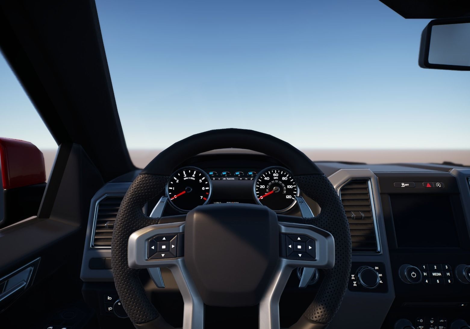 Realistic Car HD 04 Low-poly 3D model_18