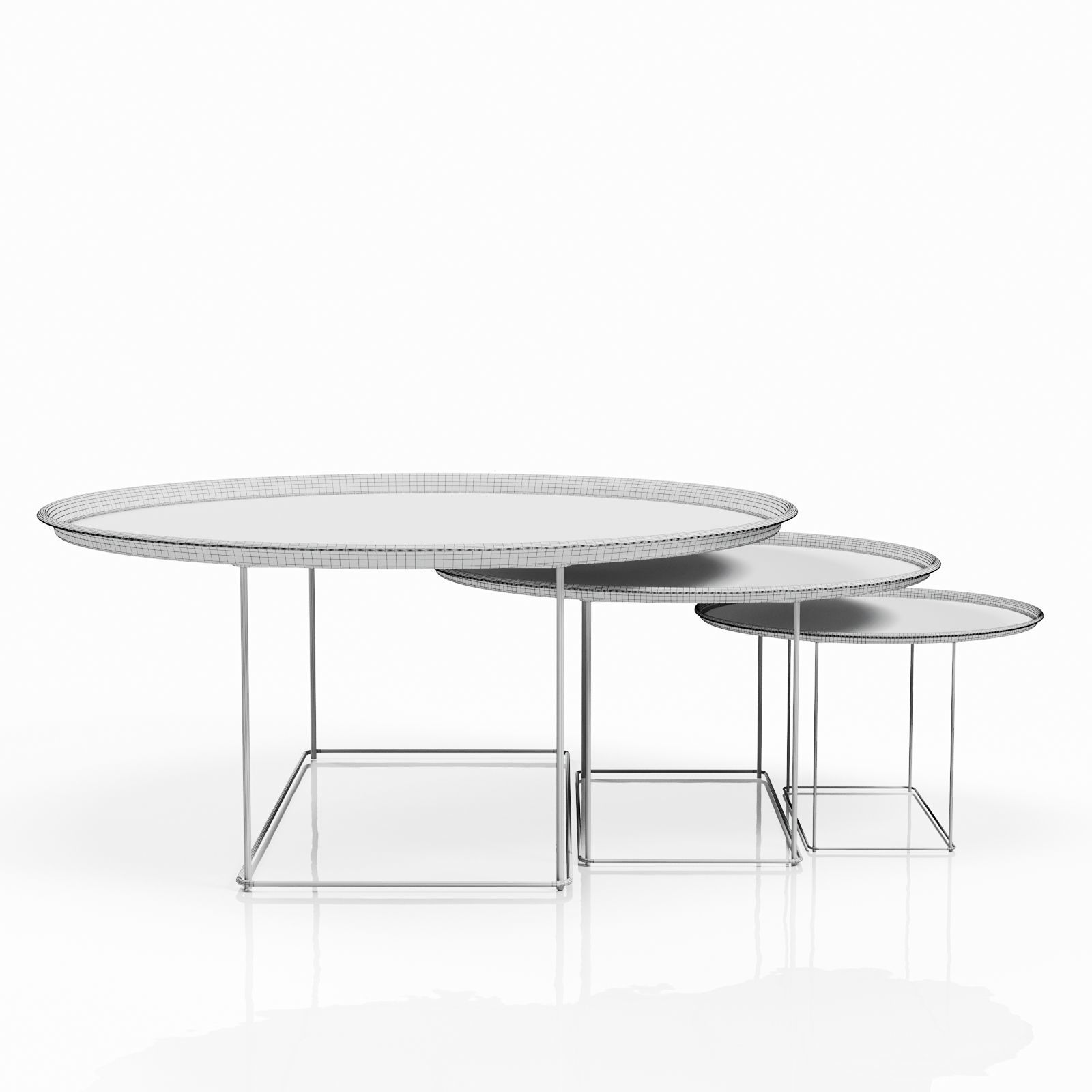 Fat Fat table set 3D model_3