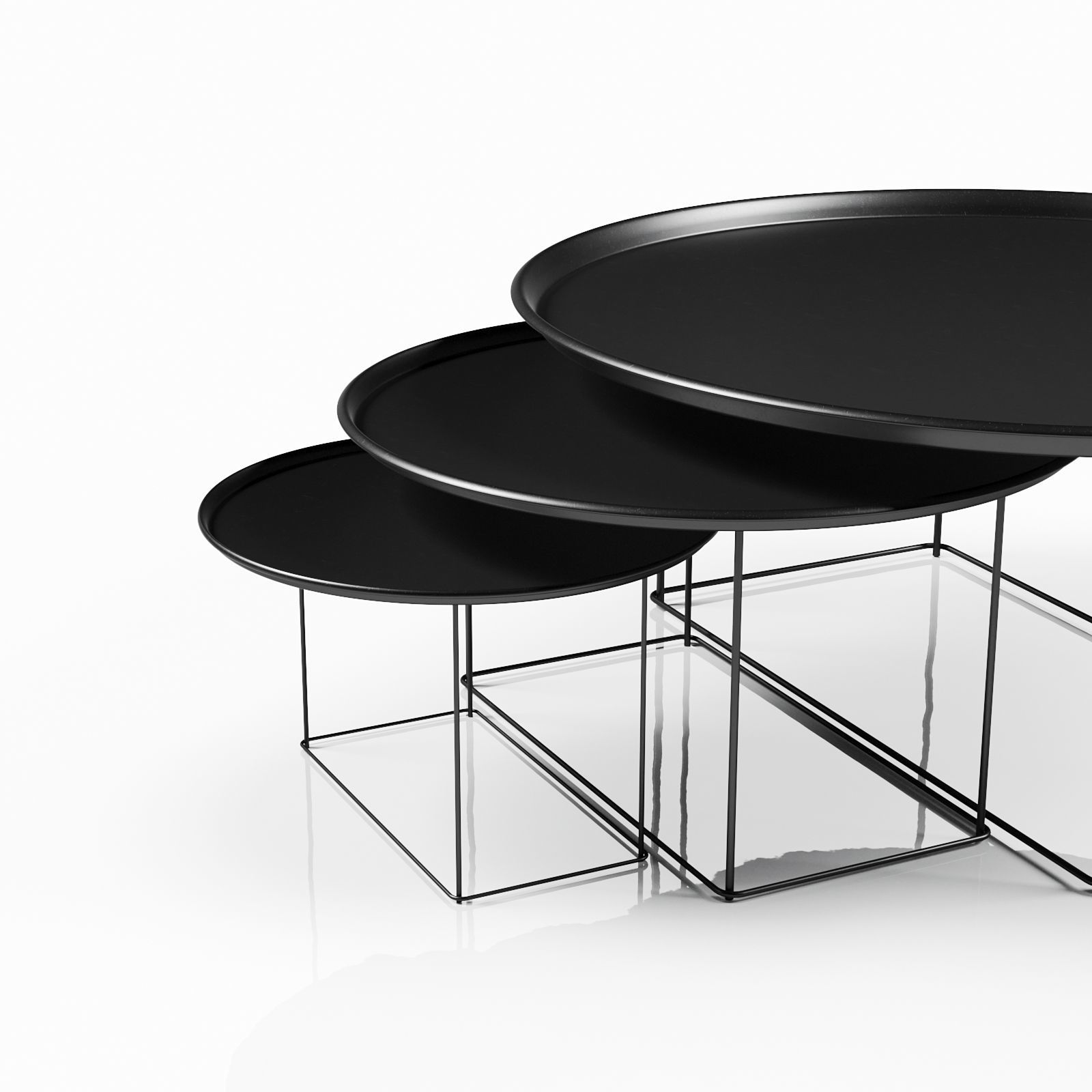 Fat Fat table set 3D model_4