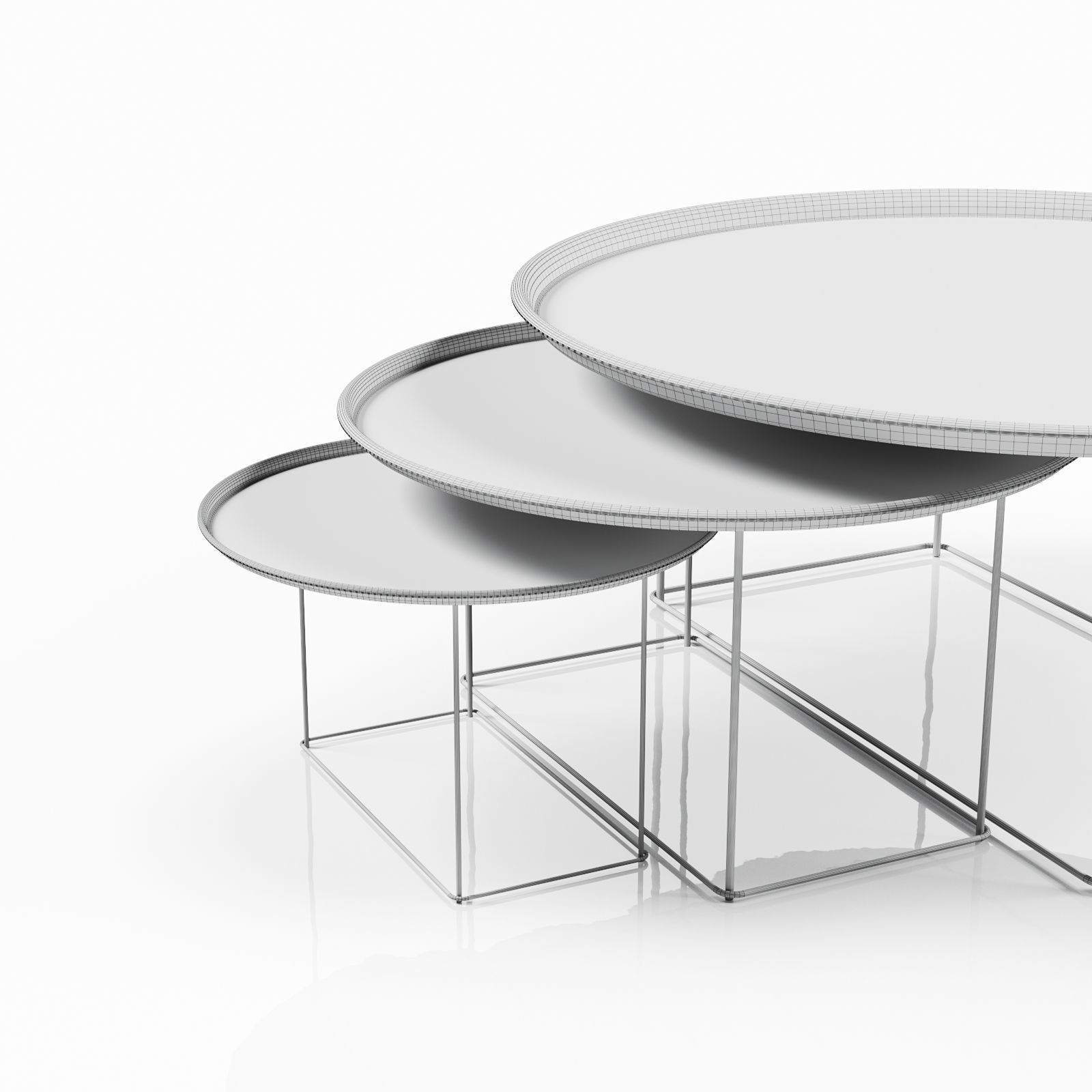 Fat Fat table set 3D model_6