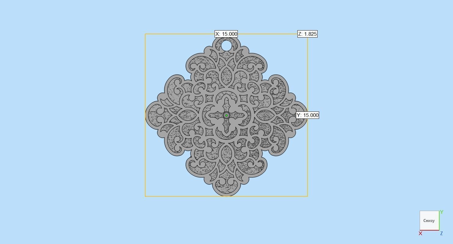 Saint George 3D print model_4