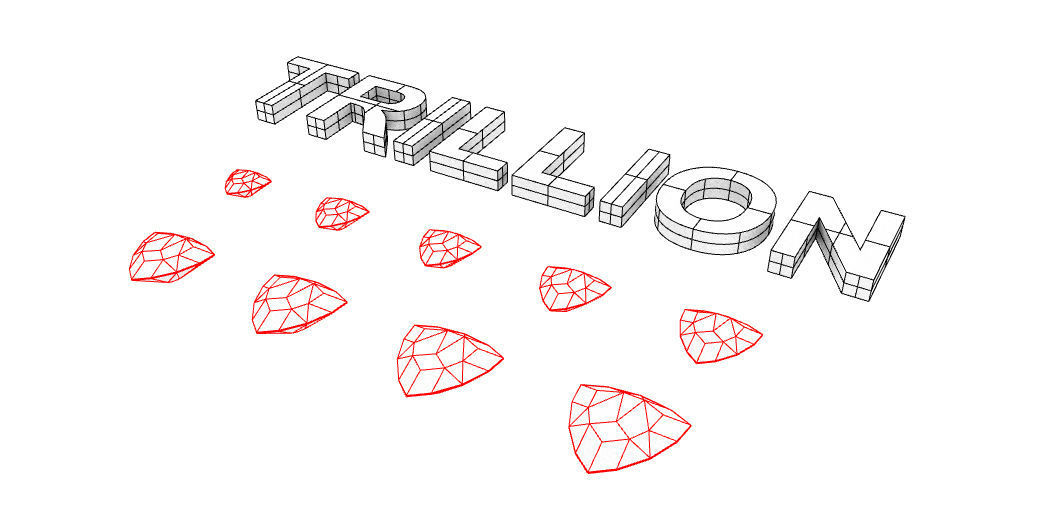 Diamond - Trillion 3D print model_2