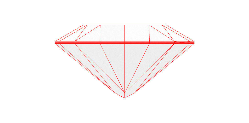 Diamond - Trillion 3D print model_5