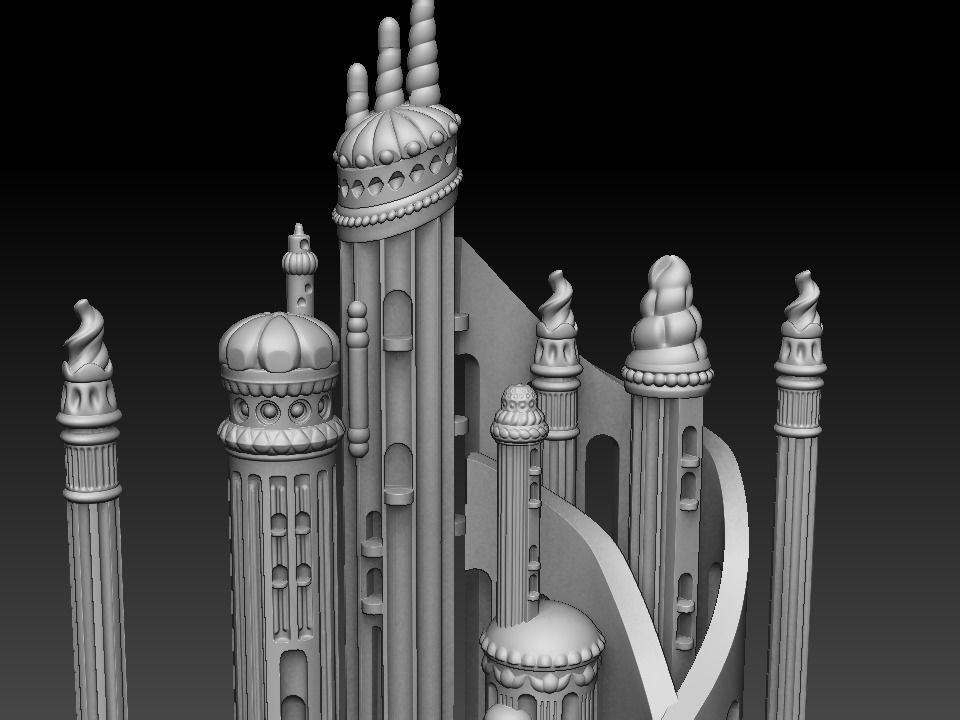 Atlantica little mermaid 3D print model_4