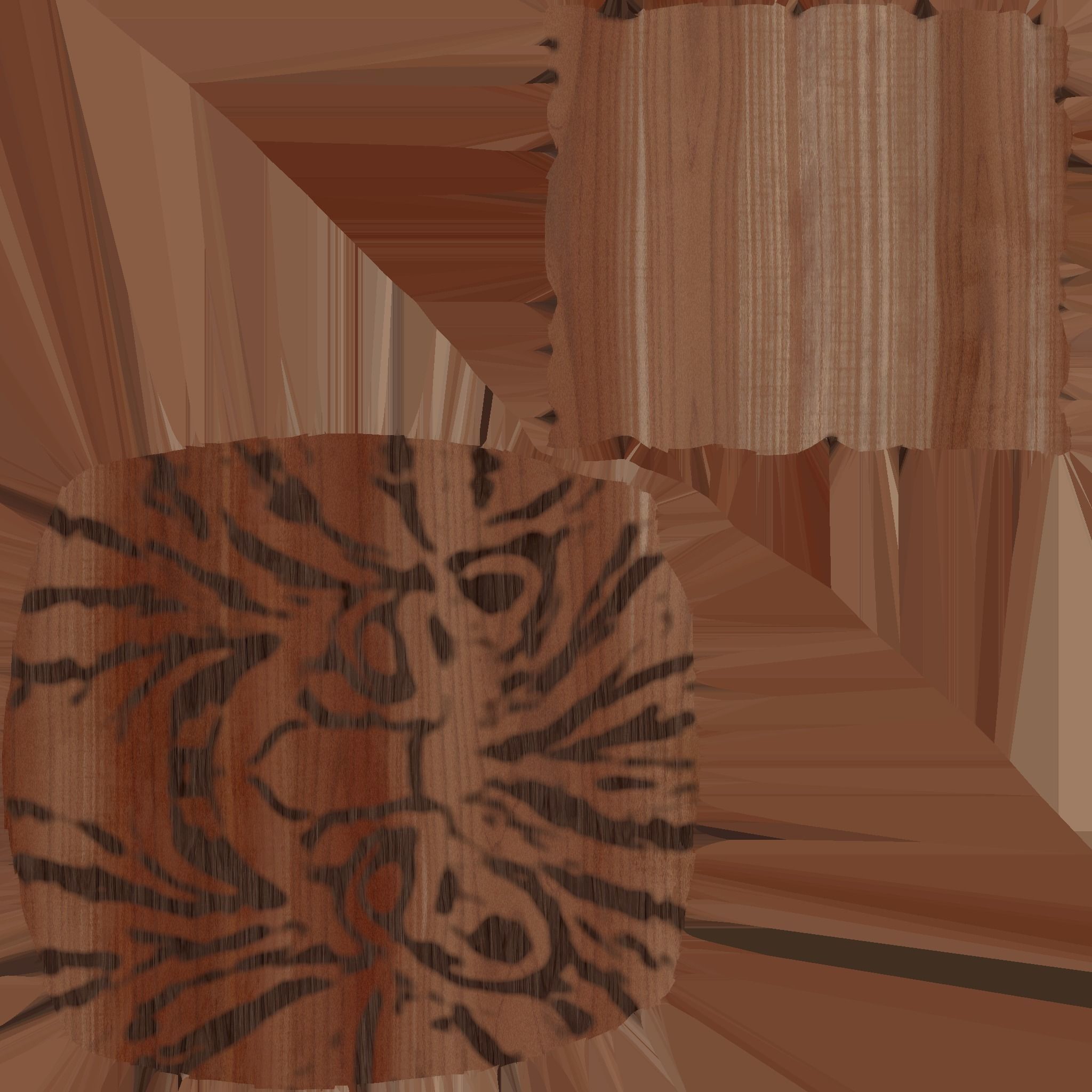 Old Sideboard with Lion Head 3D model_22