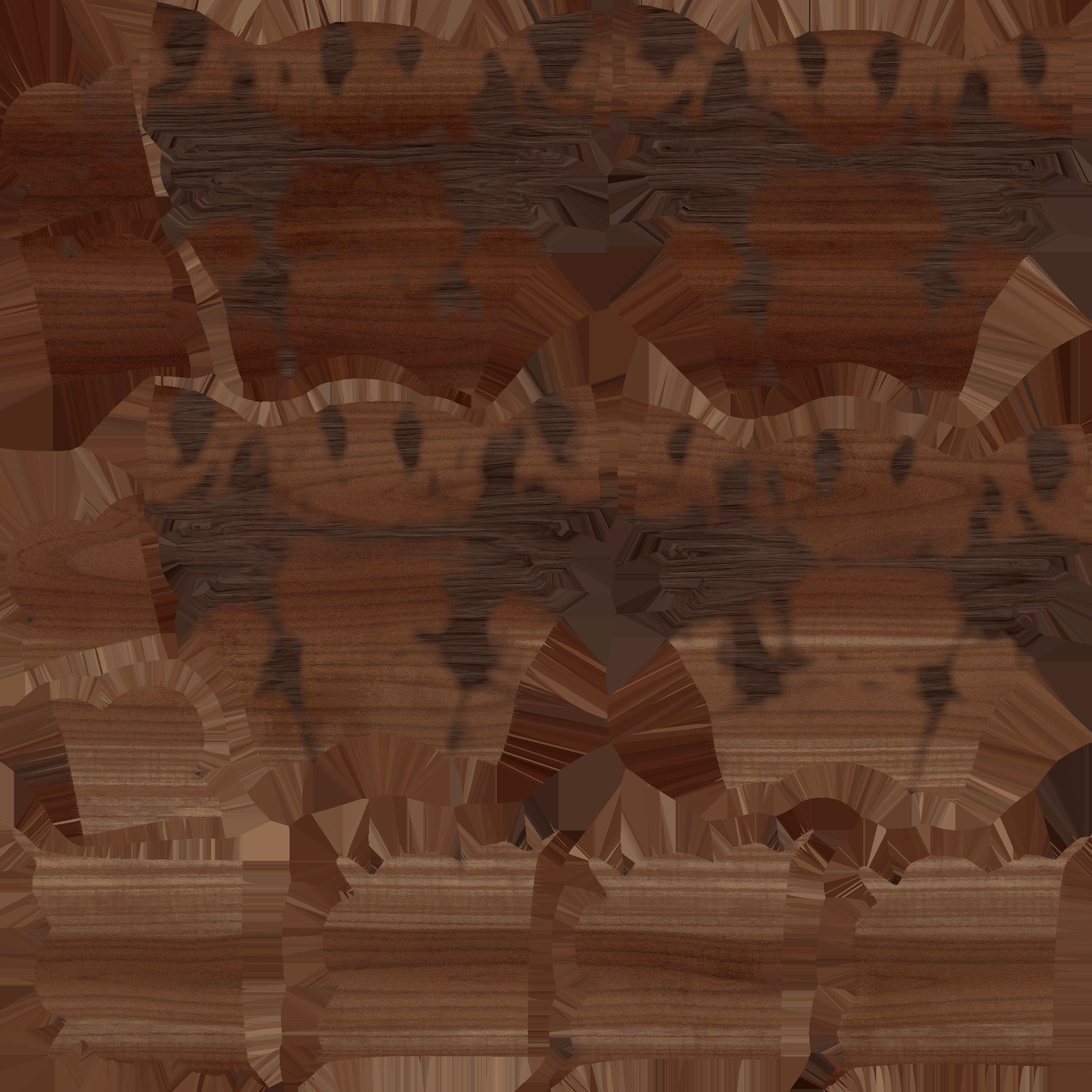 Old Sideboard with Lion Head 3D model_15