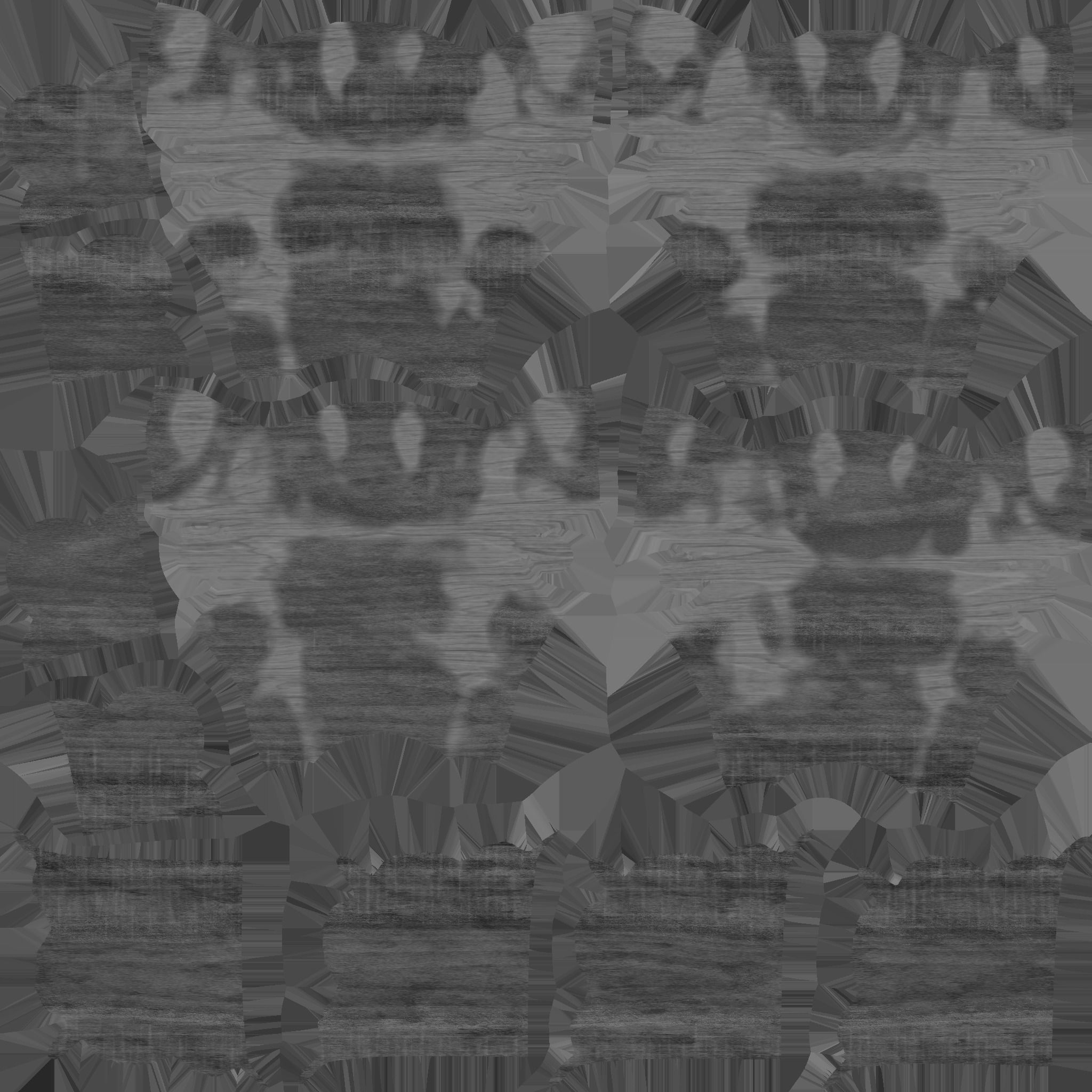 Old Sideboard with Lion Head 3D model_13