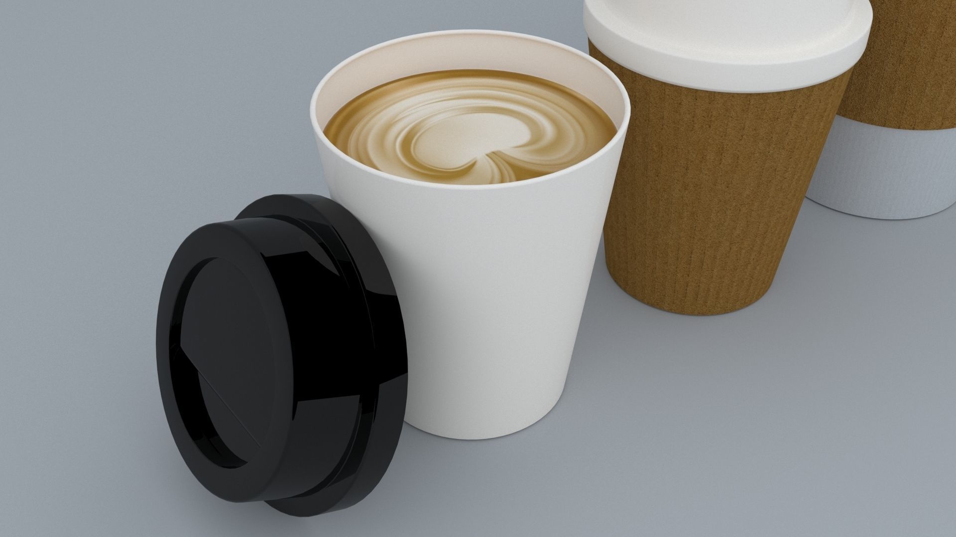 Coffee Cup 3D model_12