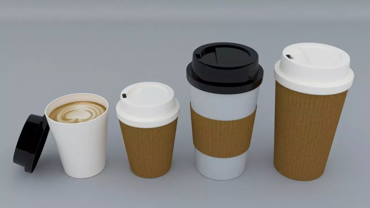 Coffee Cup 3D model_0