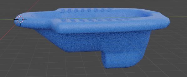 3D model Squat toilet 3D model_2