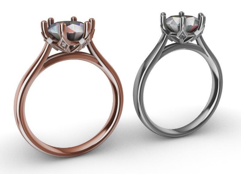 Solitaire 3D print model_2