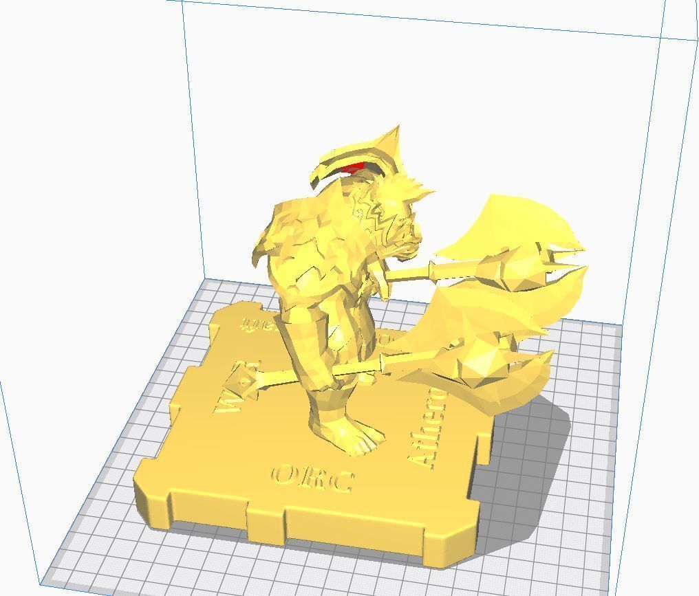 WAR ORC Atheros Horde 3D print model_5