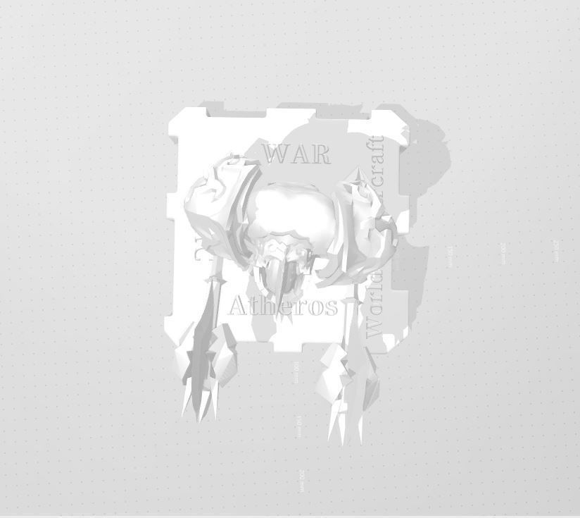 WAR ORC Atheros Horde 3D print model_3