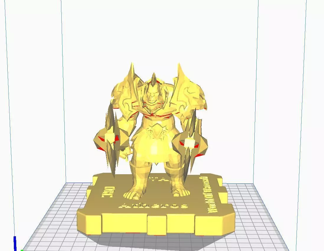 WAR ORC Atheros Horde 3D print model_0