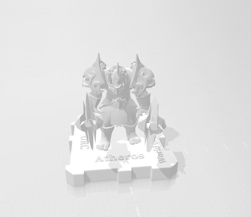 WAR ORC Atheros Horde 3D print model_1