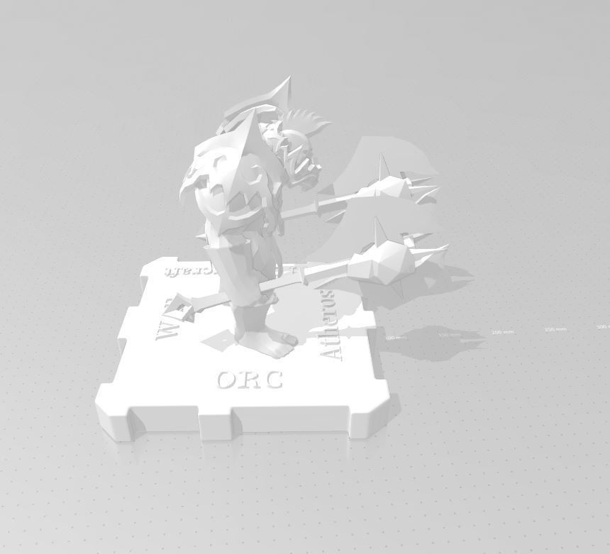 WAR ORC Atheros Horde 3D print model_4