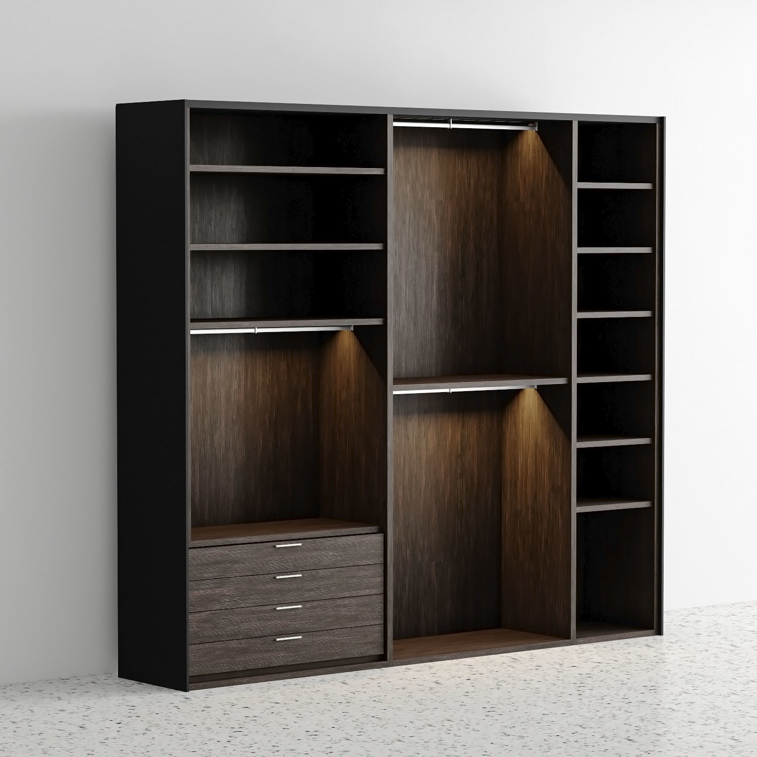 Poliform Sharp Wardrobe 3D model_4