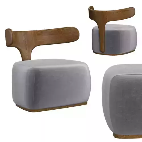 MOBY DICK ARMCHAIR 3D model