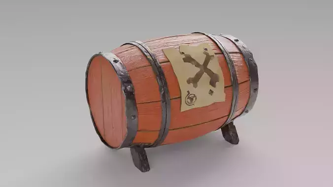  Gunpowder Barrel - The Sea of Thieves