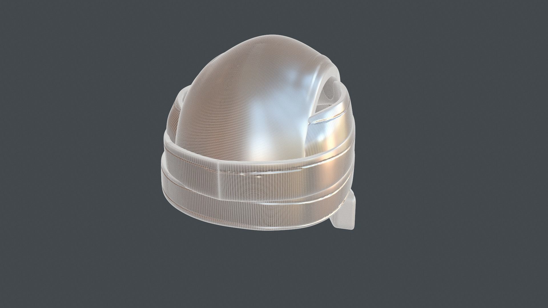 helmet high poly sculpt 3d printable ver 7 3D model 3D model_6