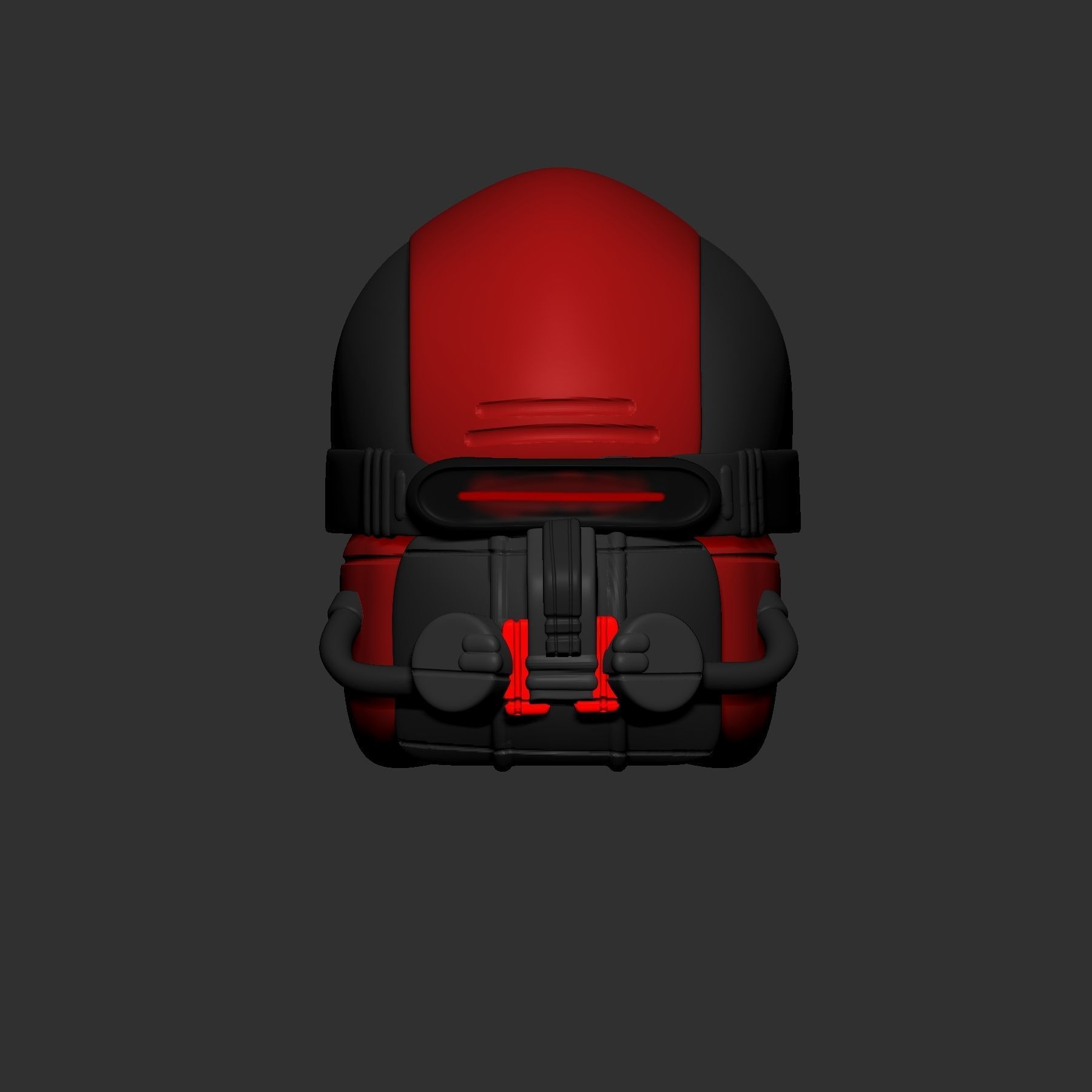 helmet high poly sculpt 3d printable ver 7 3D model 3D model_2