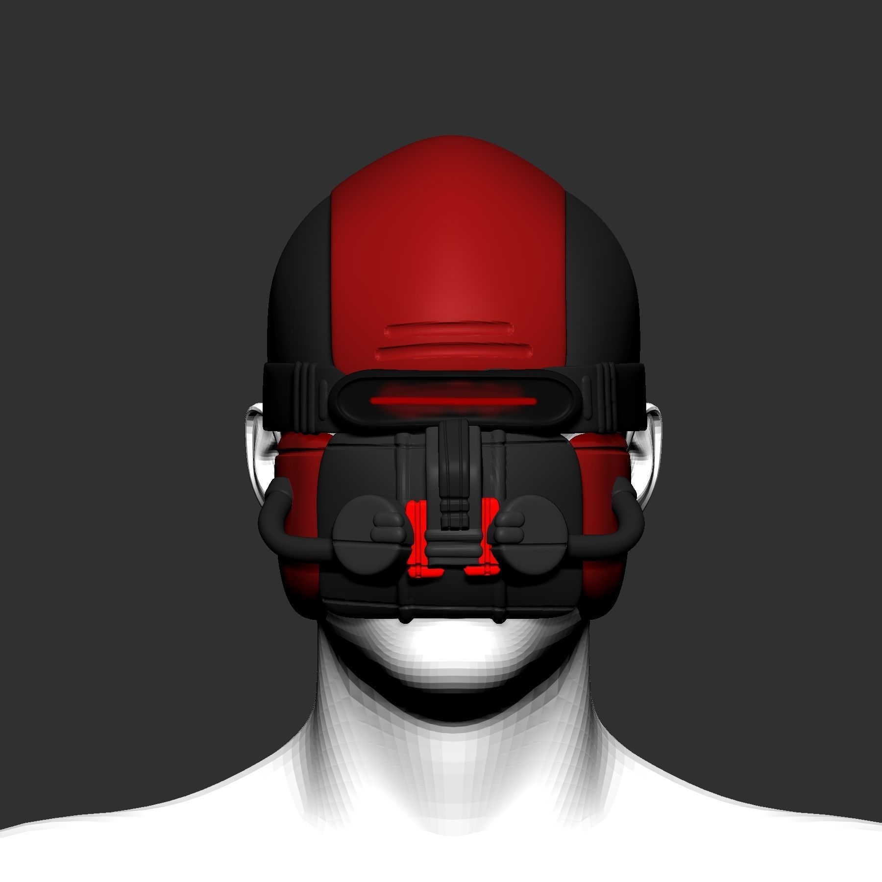 helmet high poly sculpt 3d printable ver 7 3D model 3D model_1