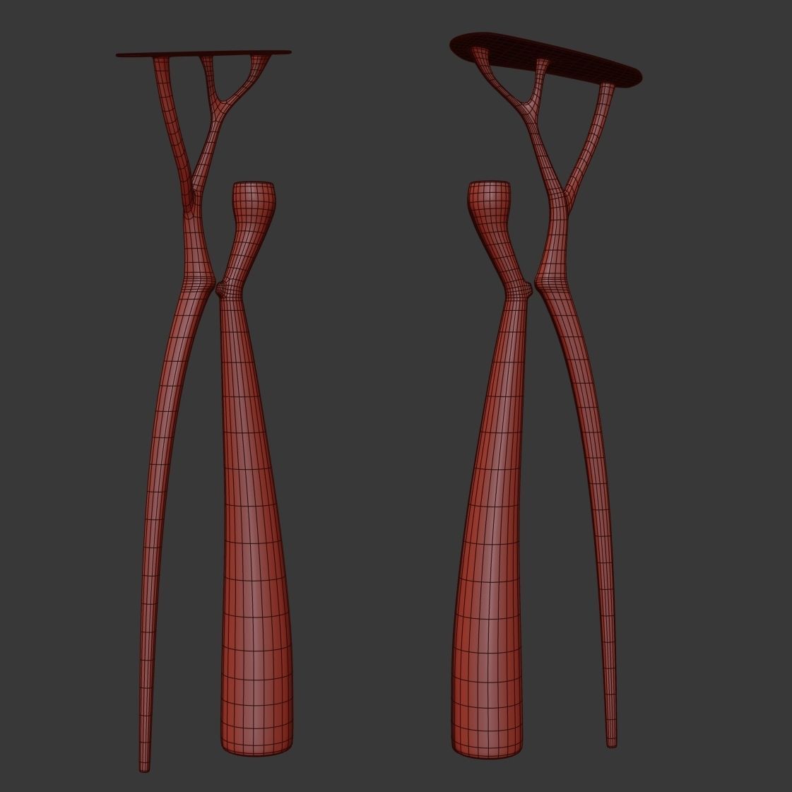 Decorative sculpture  3D model_4