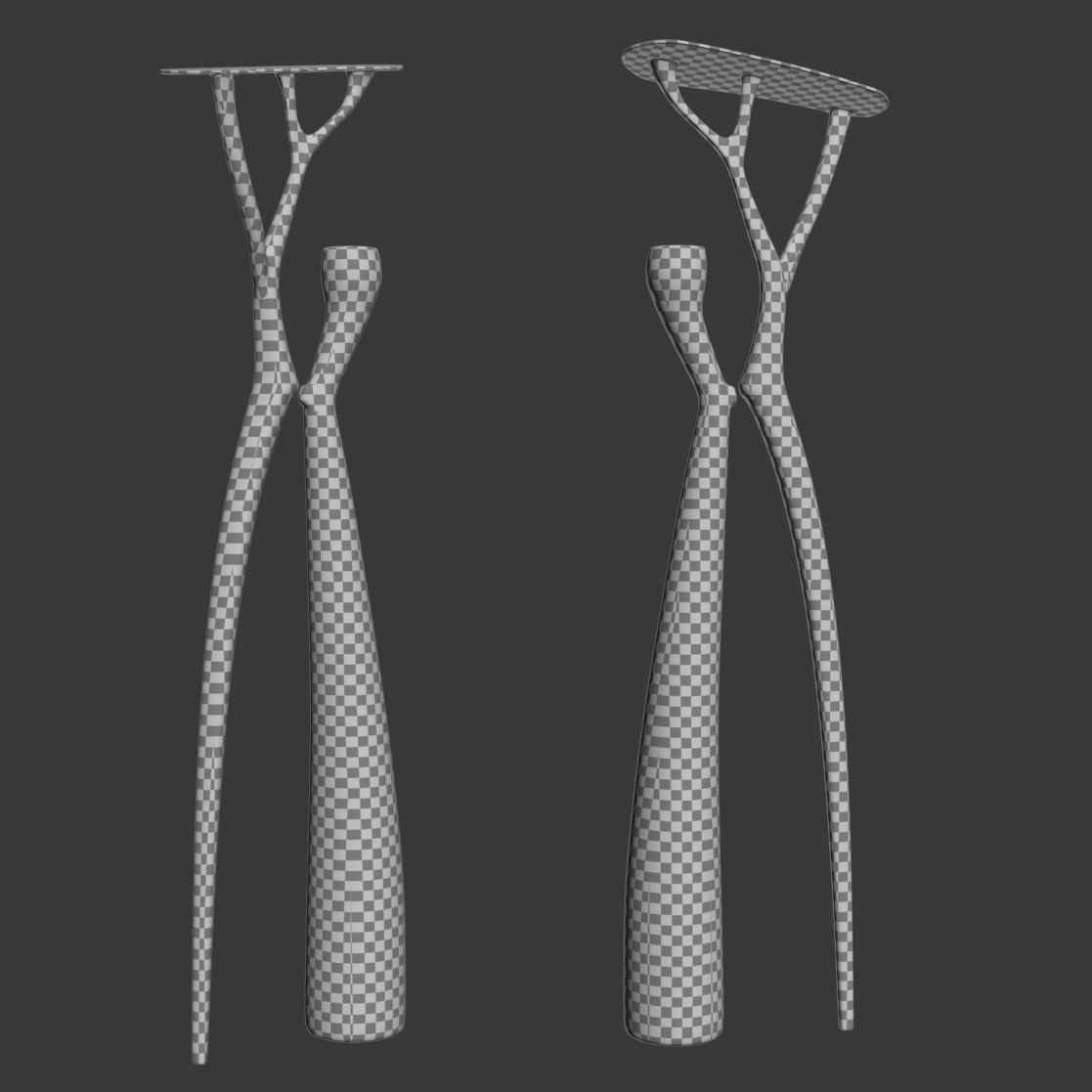 Decorative sculpture  3D model_6