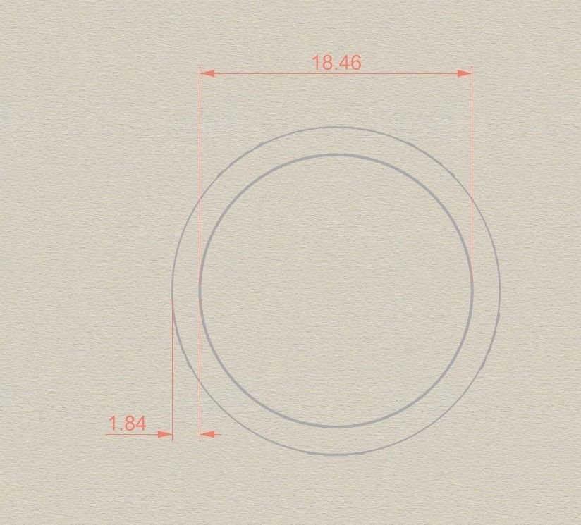 Model 197 New Tiffany Diamond Ring  EU 58 Size 3D print model_7